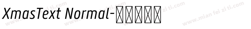 XmasText Normal字体转换